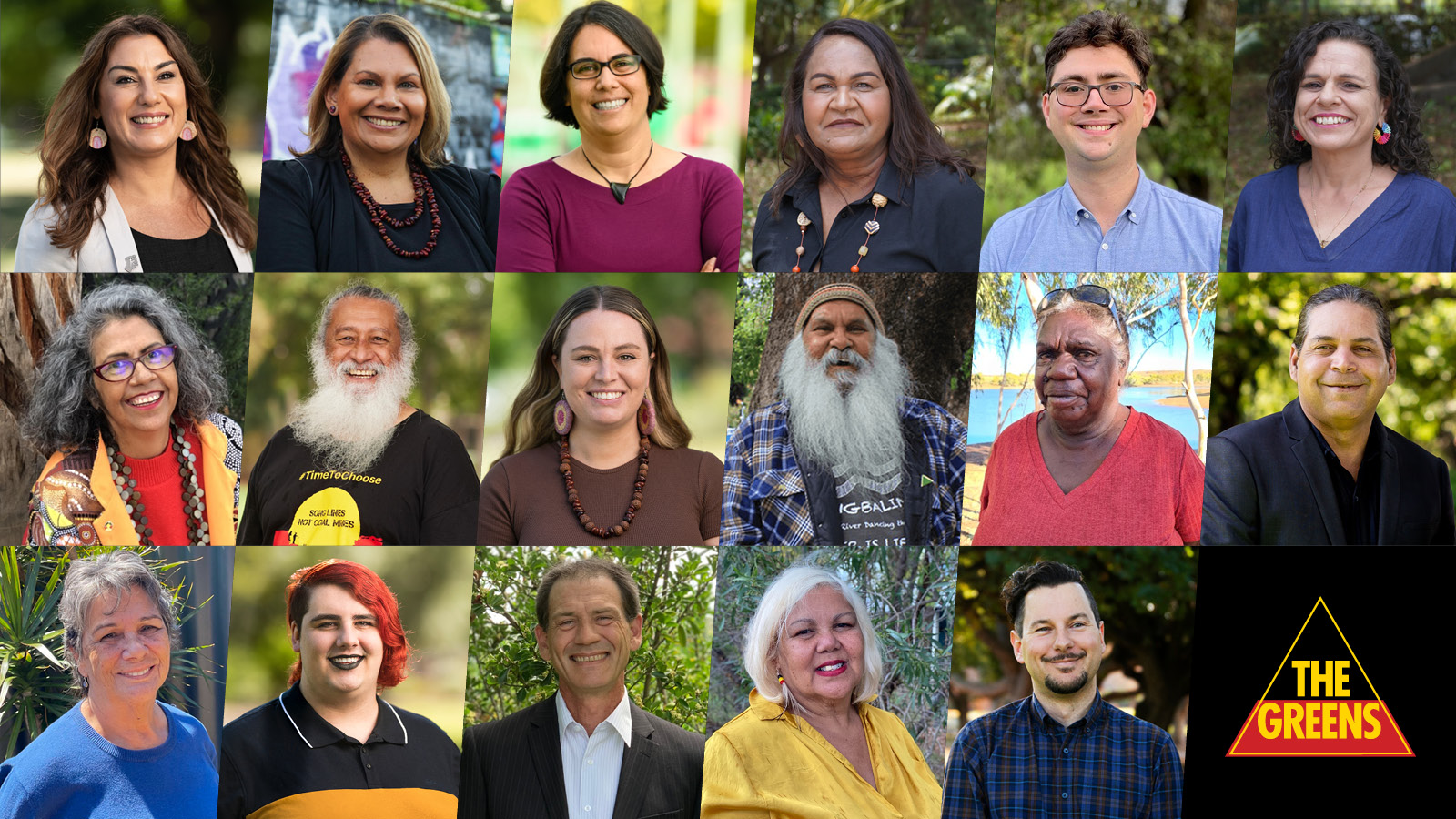 2022 Greens First Nations Candidates